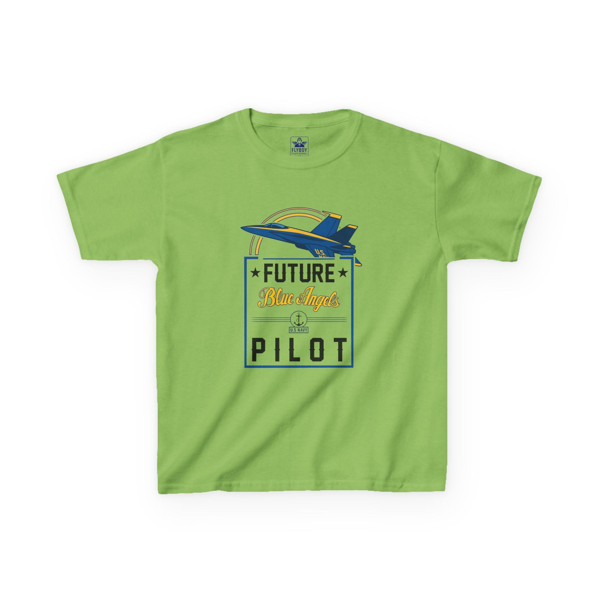 Future Blue Angels Pilot (front only)- Youth Cotton Tee