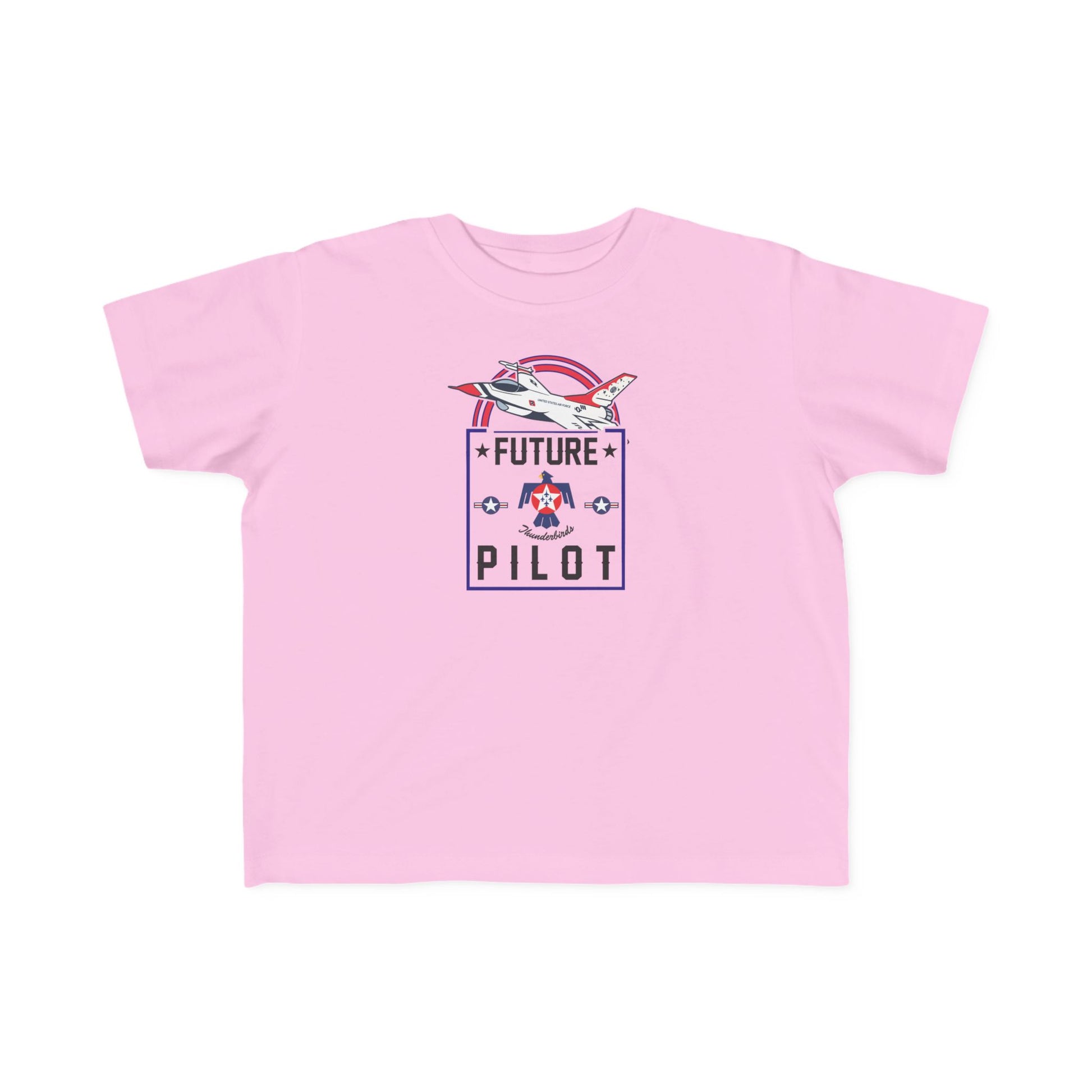 Future Thunderbirds Pilot (front only) - Toddler Jersey T-Shirt
