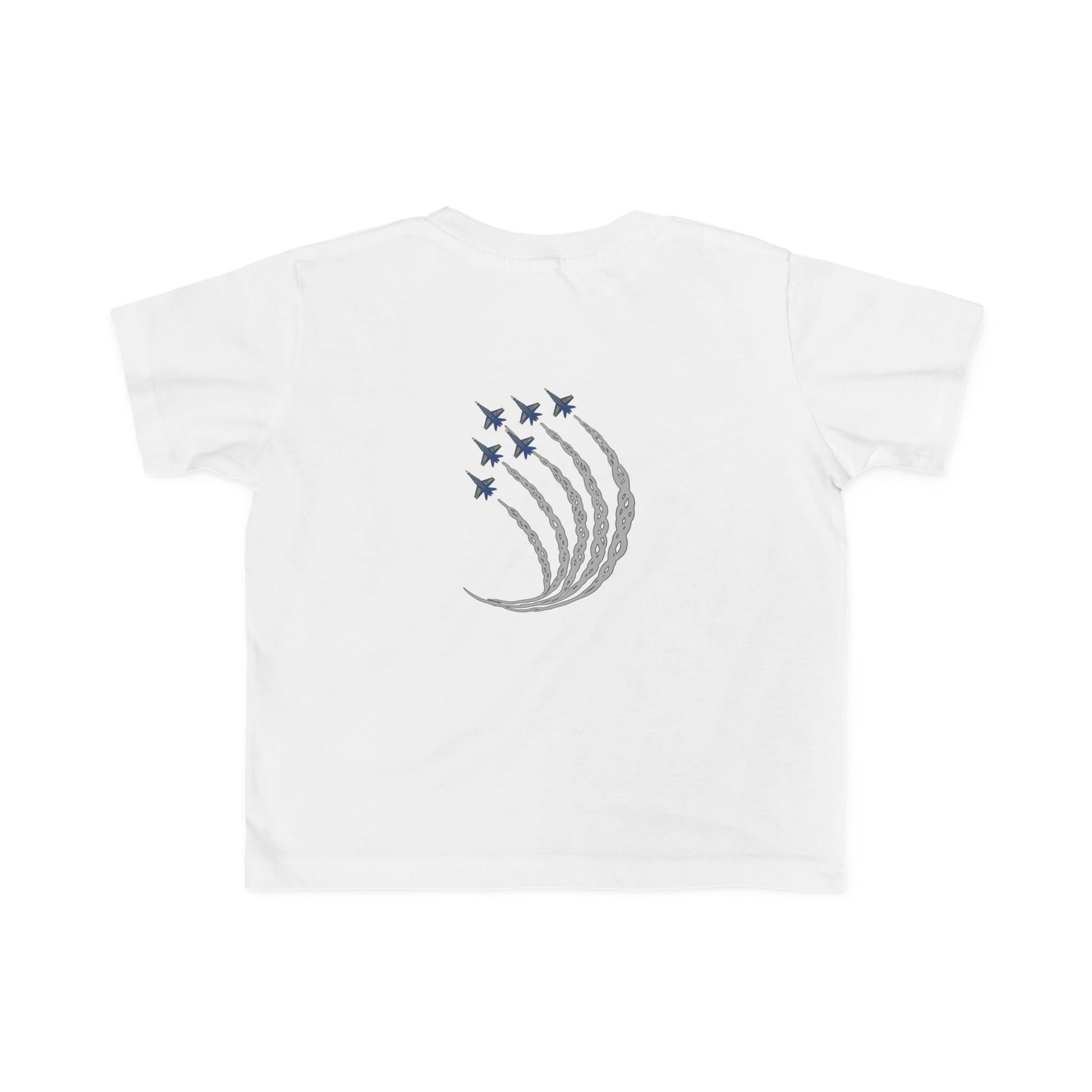 Future Blue Angels Pilot (front/back) - Toddler Jersey T-Shirt
