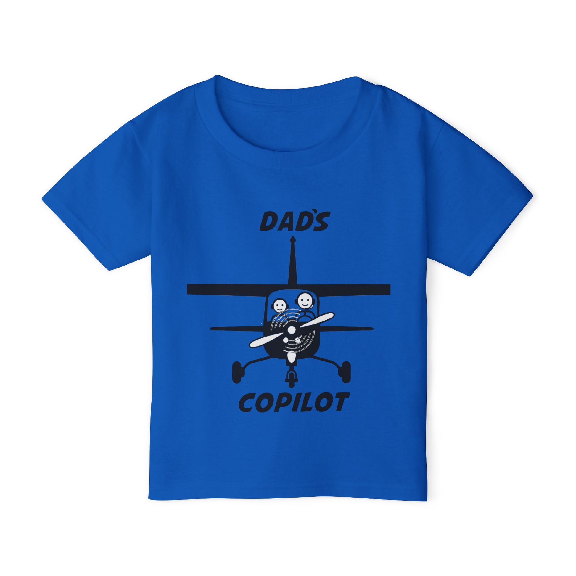 Dad's Copilot - Toddler Cotton Tee
