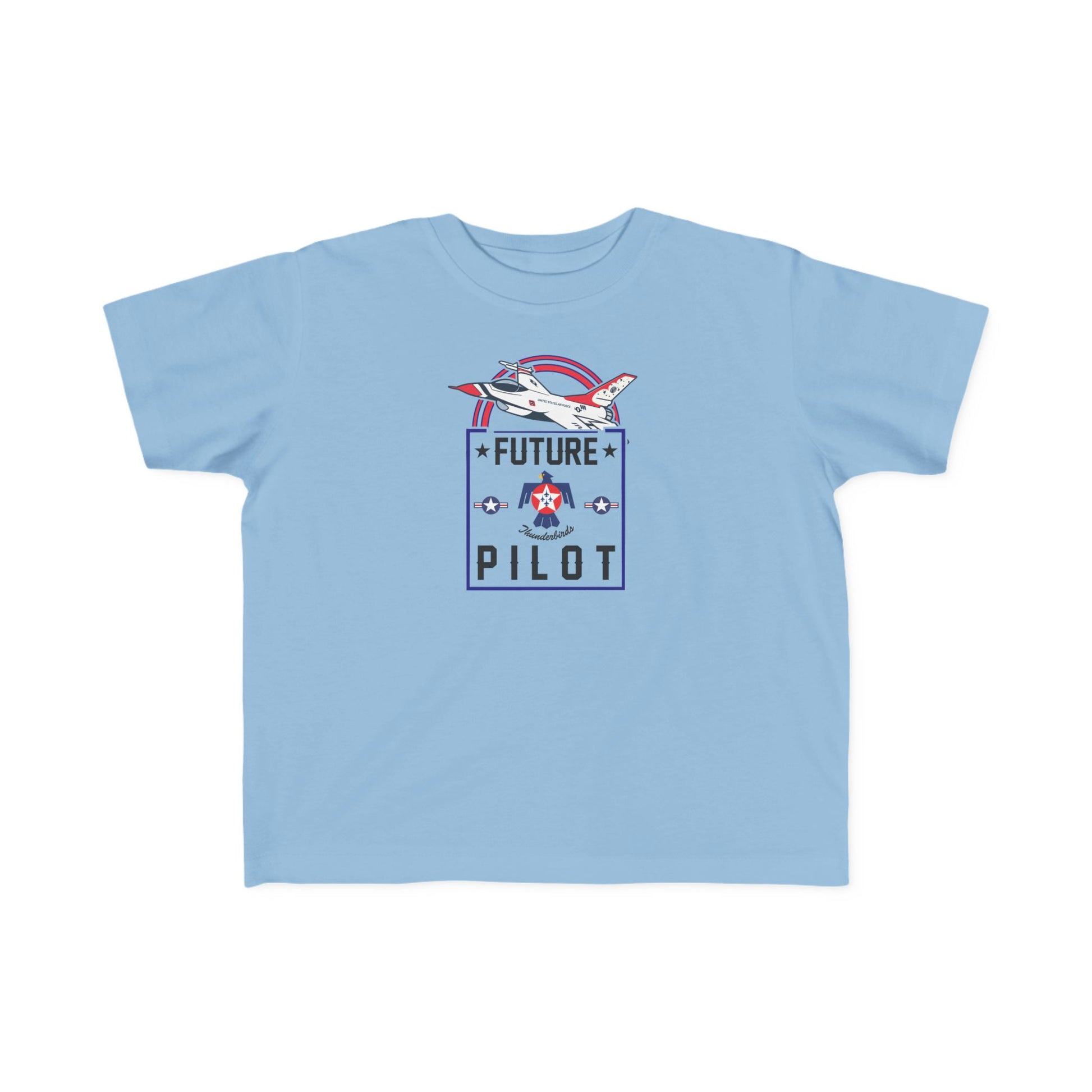 Future Thunderbirds Pilot (front only) - Toddler Jersey T-Shirt